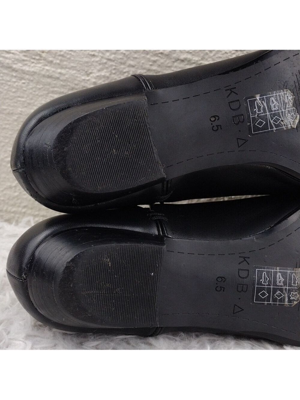 Kelsi Dagger Brooklyn Odin Black Leather Upper Pointed-Toe Slip On Loafer Shoes - Picture 9 of 16